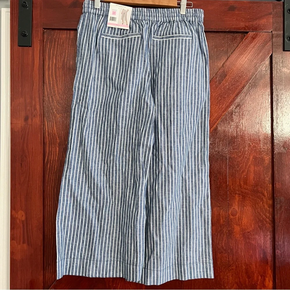 BeachLunchLounge Margo Striped Pants NWT - Picture 5 of 6